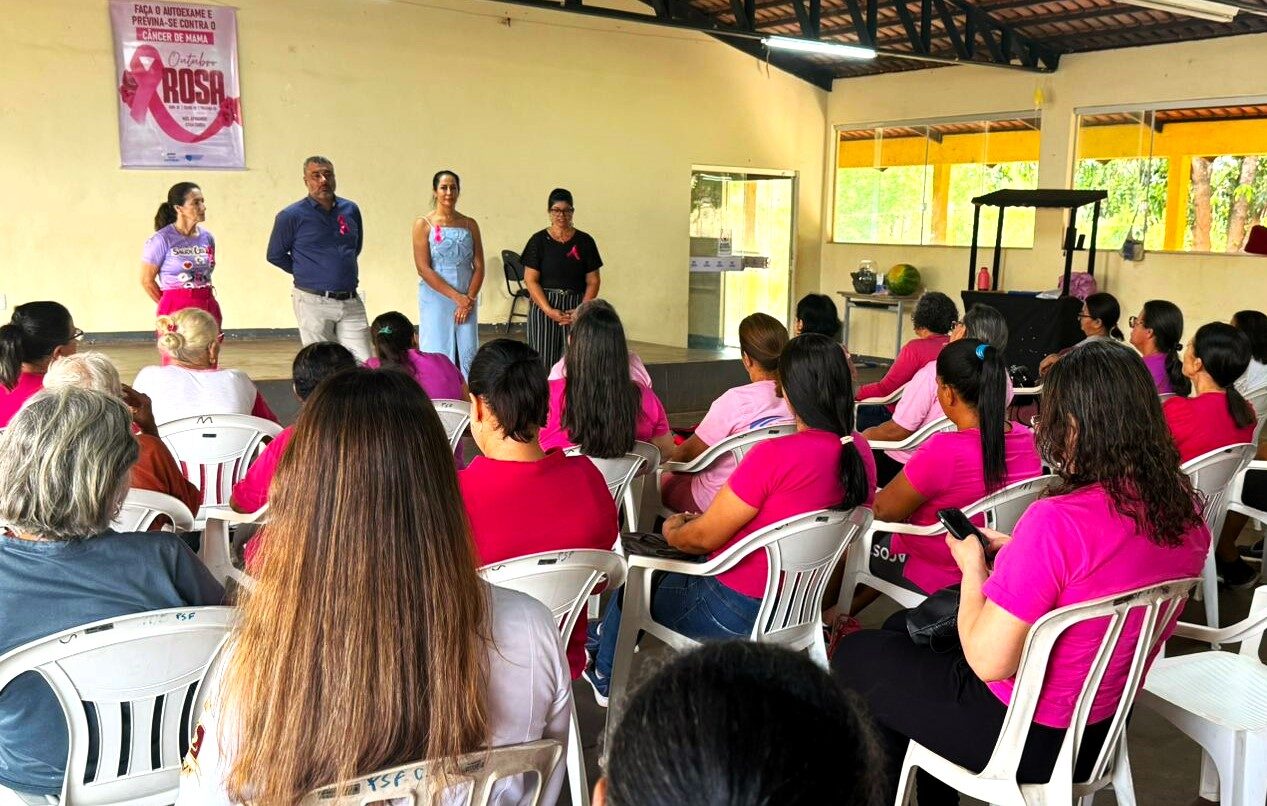 PREFEITURA DE CATURAÍ PROMOVE PALESTRAS EM APOIO À CAMPANHA OUTUBRO ROSA